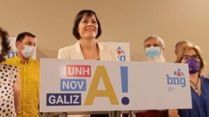 La portavoz nacional del BNG y candidata a la Xunta, Ana Pontón