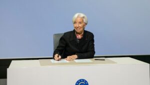 Christine Lagarde, presidenta del BCE