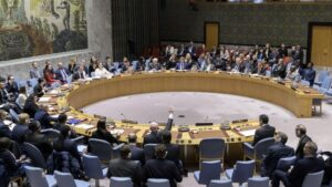 Reunión del Consejo de Seguridad de la ONU