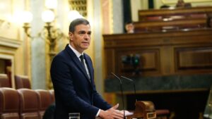 El presidente del Gobierno, Pedro Sánchez, defiende la solicitud de prórroga del estado de alarma hasta el 21 de junio