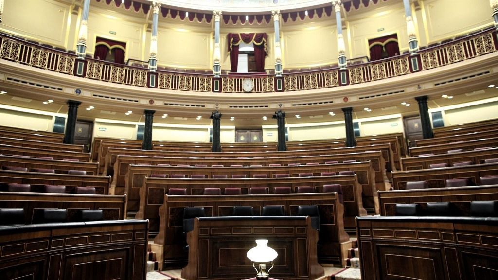 Vista general del Congreso de los Diputados