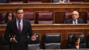 El presidente del Gobierno, Pedro Sánchez