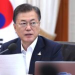 El presidente de Corea del Sur, Moon Jae-in
