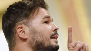 El portavoz de ERC en el Congreso, Gabriel Rufián