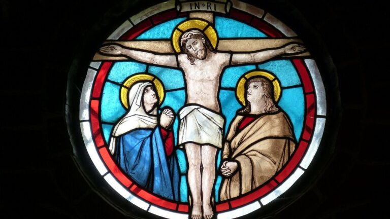 Iglesia vidriera jesus
