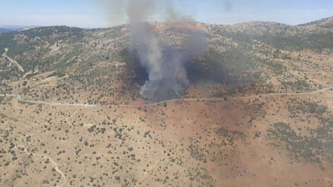 Declarado un incendio en Robledo de Chavela