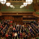 Los nuevos diputados británicos, fotografiados en la Cámara de los Comunes, en Londres, el 18 de diciembre de 2019