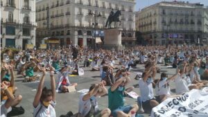 Manifestación Mir