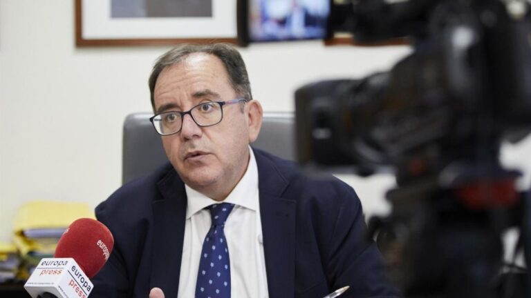 El secretario general de Instituciones Penitenciarias, Ángel Luis Ortiz, durante una entrevista para Europa Press
