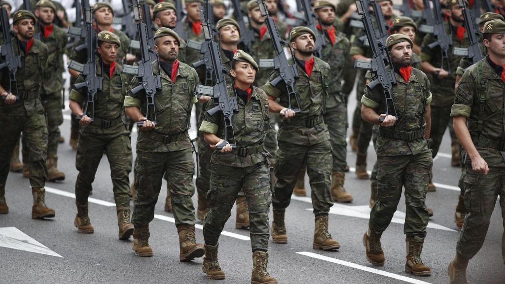 Desfile del 12 de octubre en Madrid