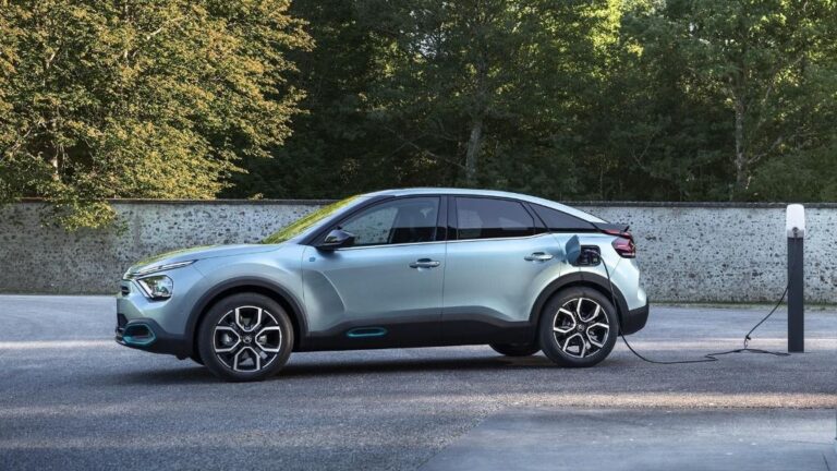 Nuevo C4 eléctrico de Citroën.
