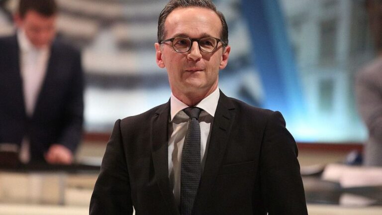 Heiko Maas, ministro de Exteriores de Alemania