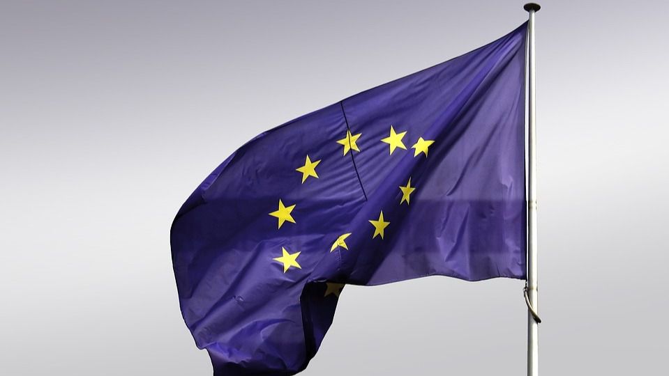 Bandera UE Union europea