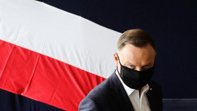 El presidente de Polonia, Andrzej Duda