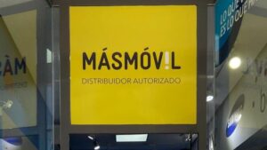 Tienda de MásMóvil en Madrid.