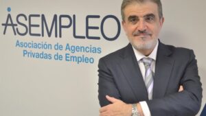 Andreu Cruañas, presidente de la patronal de agencias privadas de empleo, Asempleo