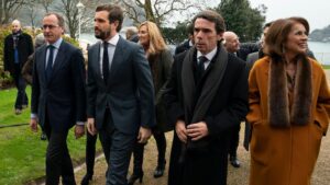 Pablo Casado, José María Aznar, Ana Botella y Alfonso Alonso