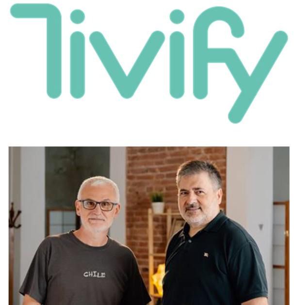 Los fundadores de Tivify Francisco Saéz (a la izquierda) y Eudald Domènech