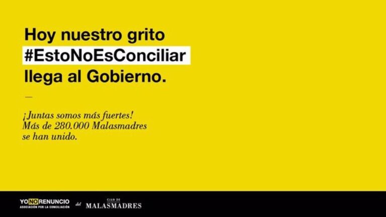 Campaña de Malasmadres sobre conciliación