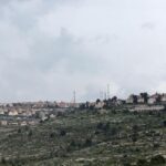 Vista general del asentamiento israelí ade Elon Moreh, situado cerca de la ciudad palestina de Nablús, en Cisjordania