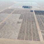 Imagen de la planta solar "Granja" de Solarpack en Chile