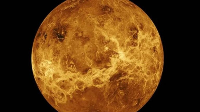 Imagen compuesta de Venus a partir de datos de la nave espacial Magallanes de la NASA y del Pioneer Venus Orbiter