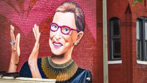 Mural de Ruth Bader Ginsburg, Washington, DC