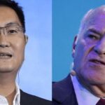 Ma Huateng, fundador de Tencent, y Henry Kravis, fundador de KKR