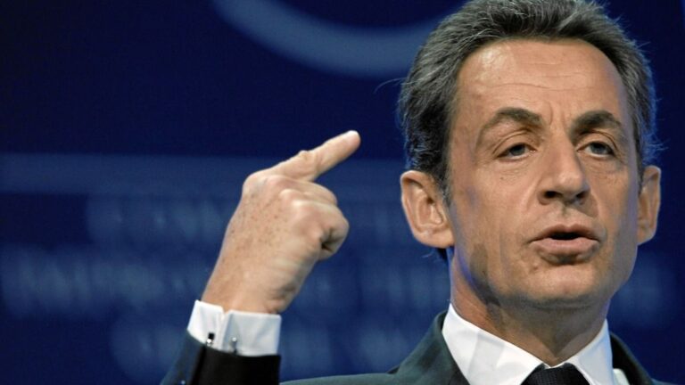 Nicolas Sarkozy, ex presidente de Francia