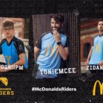 Integrantes del equipo McDonald's Riders.