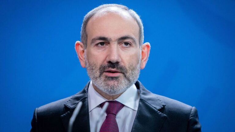 El primer ministro de Armenia, Nikol Pashinian