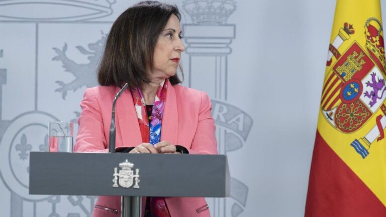 La ministra de Defensa, Margarita Robles