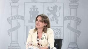 La vicepresidenta para la Transición Ecológica y el Reto Demográfico, Teresa Ribera