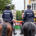 Dos agentes de la Policía de Alemania