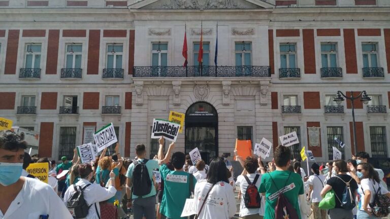 Manifestación MIR