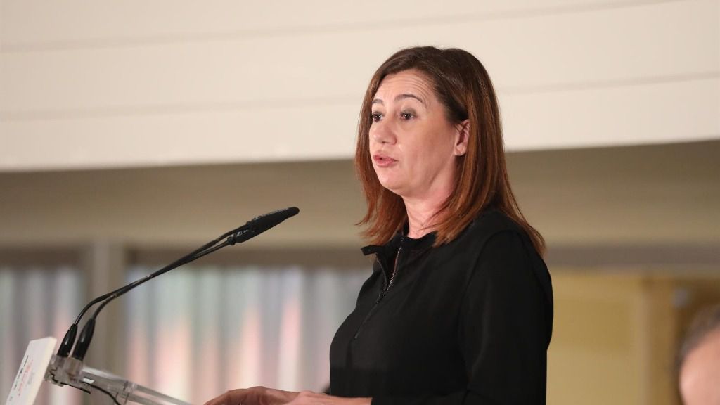 La presidenta del Gobierno de Islas Baleares, Francina Armengol