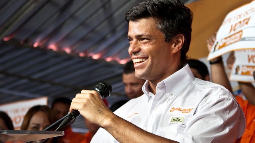 Leopoldo López, líder opositor venezolano