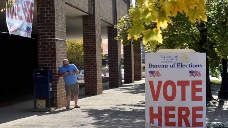 Colegio electoral en Pensilvania