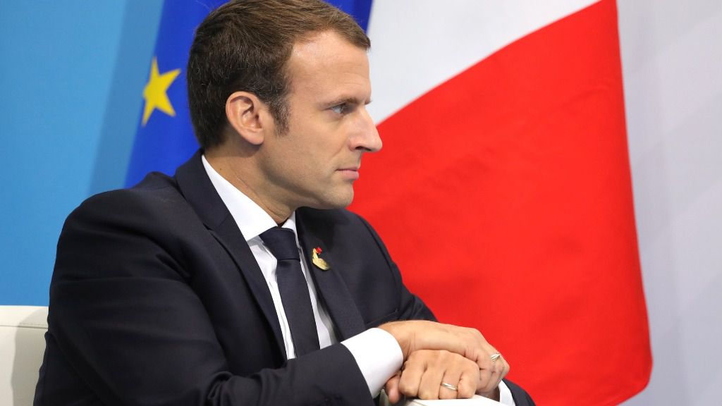 Emmanuel Macron, presidente de Francia