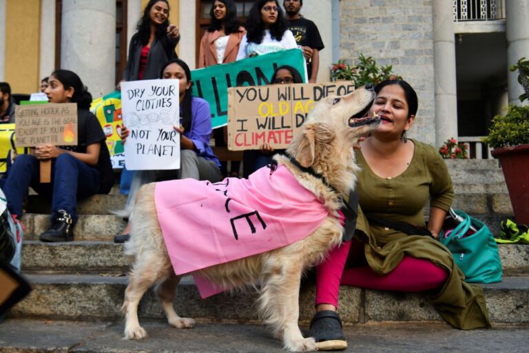 Protestas contra el cambio climático en India