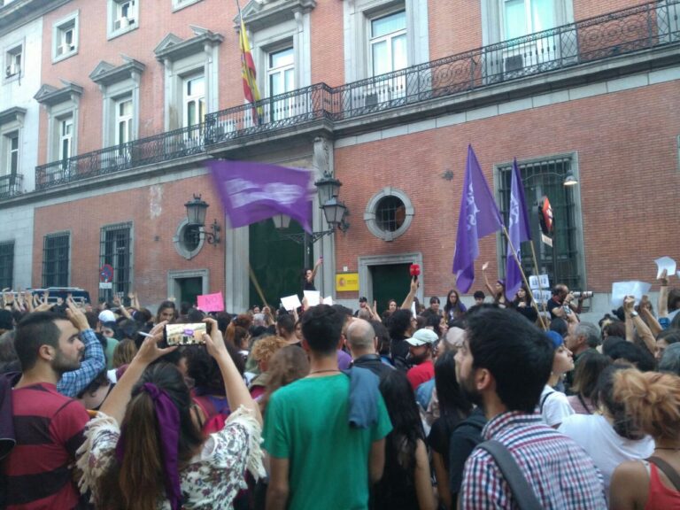 Manifestación La Manada