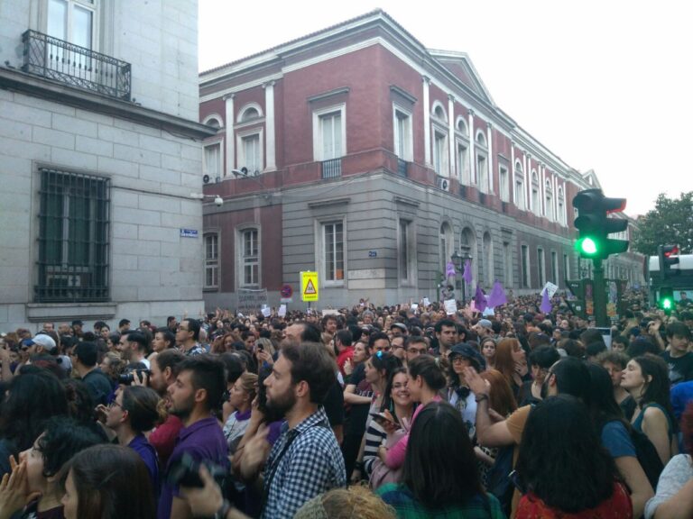 Manifestación La Manada