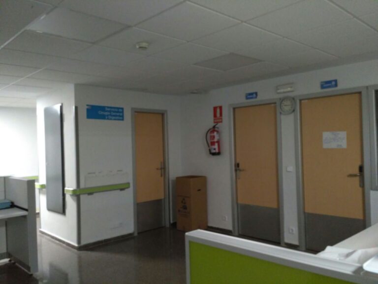 Hospital Ramón y Cajal, planta de cirugía general (11IB y 11IC)