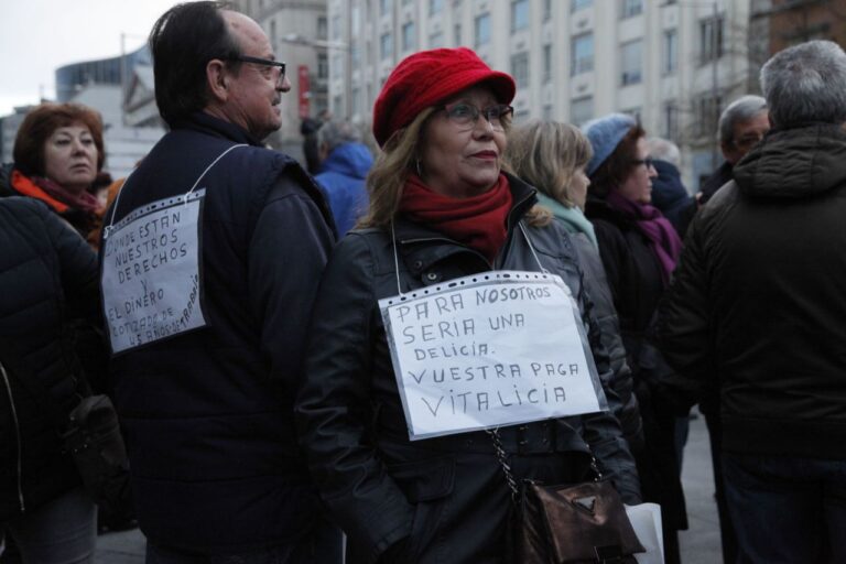Manifestación Ley Mordaza y Pensiones