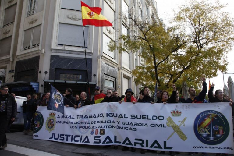 JUSAPOL equiparación salarial policía