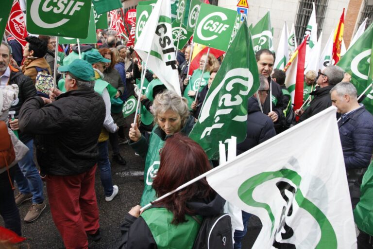 Huelga Justicia CSIF