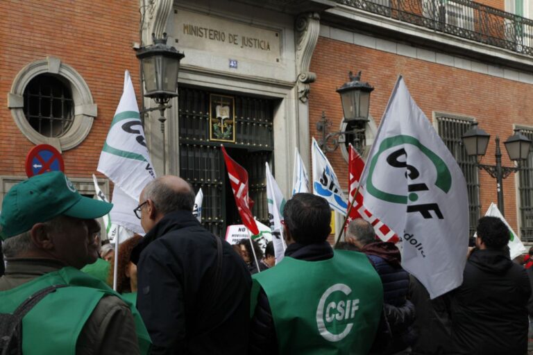 Huelga Justicia CSIF