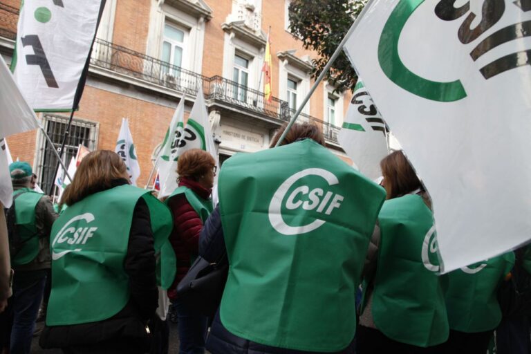 Huelga Justicia CSIF