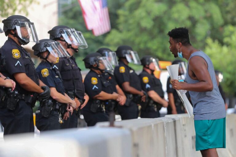 Protesta en EEUU tras la muerte de George Floyd a manos de la Policía