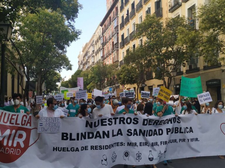 Manifestación MIR